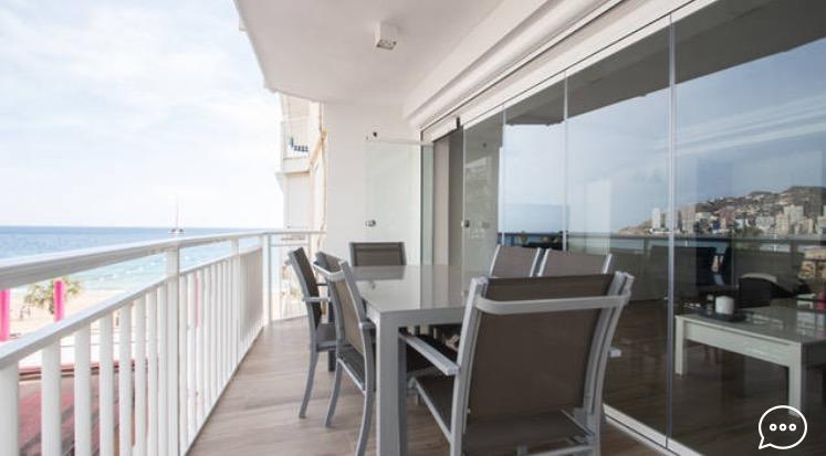 La Gavina Apartment Benidorm Bagian luar foto